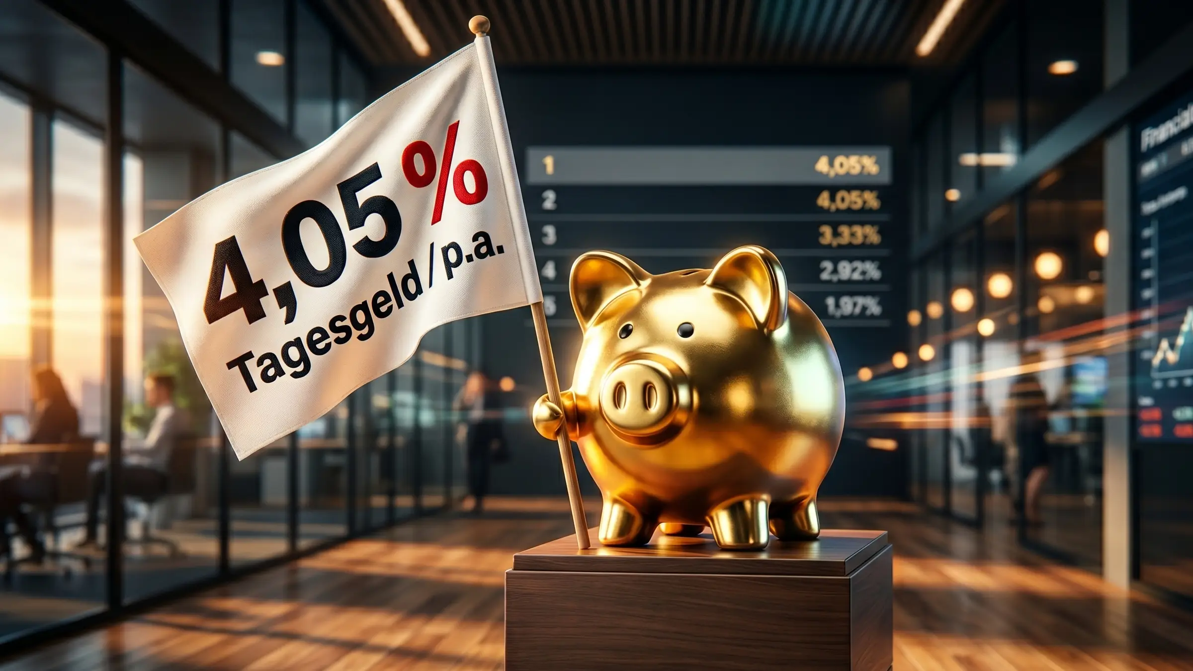 Bigbank toma a dianteira e paga 4,05% ao ano em conta diária na Alemanha