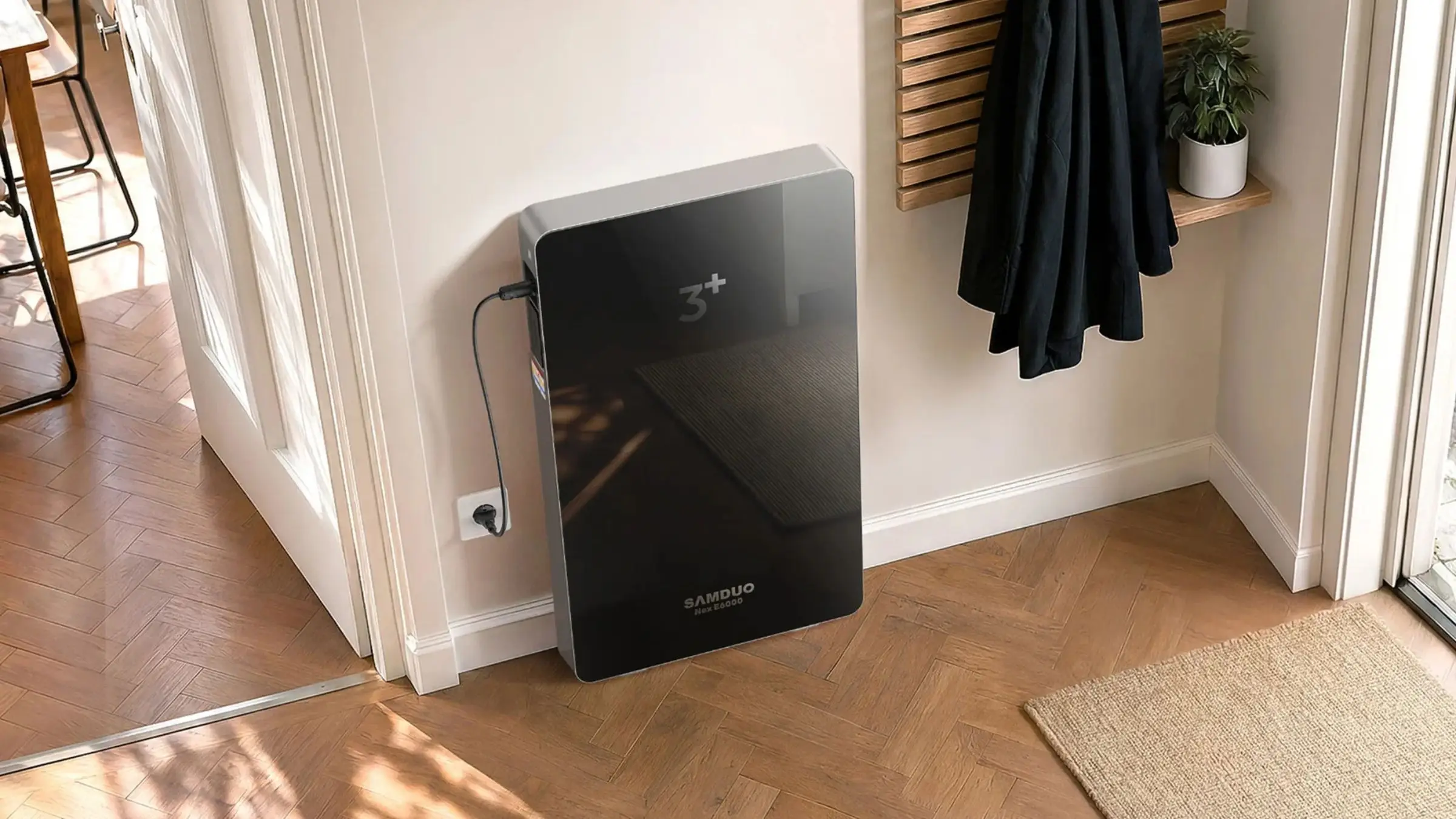 Nex E6000: o “powerbank” doméstico de 11,9 cm que guarda 6 kWh de energia