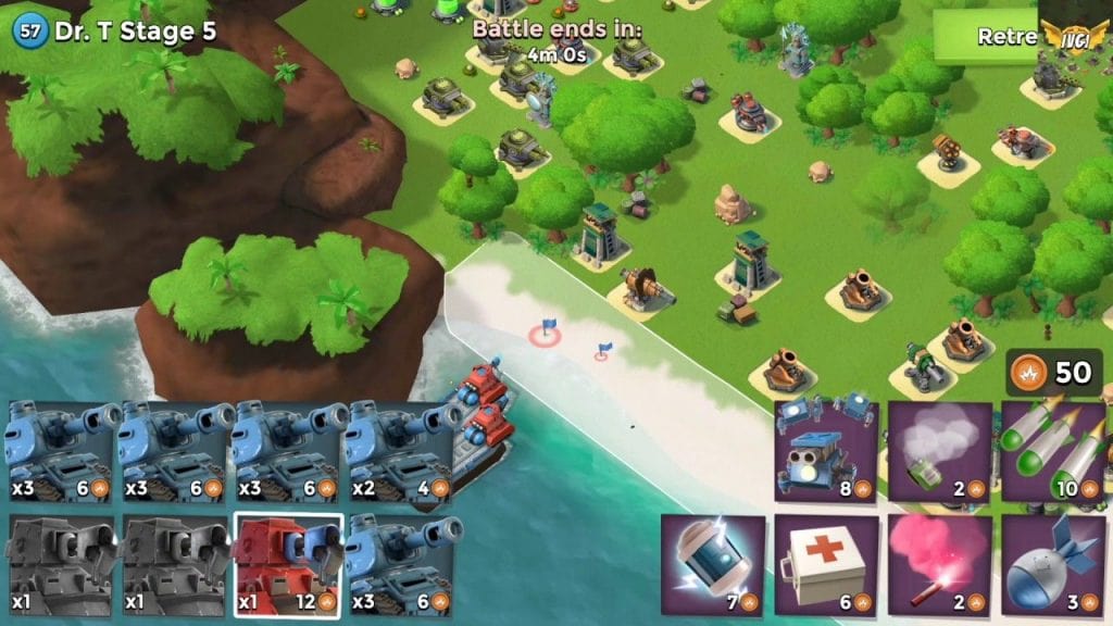 Boom Beach alcança 123 mi de downloads e gera US$ 618 mi em receita até 2026