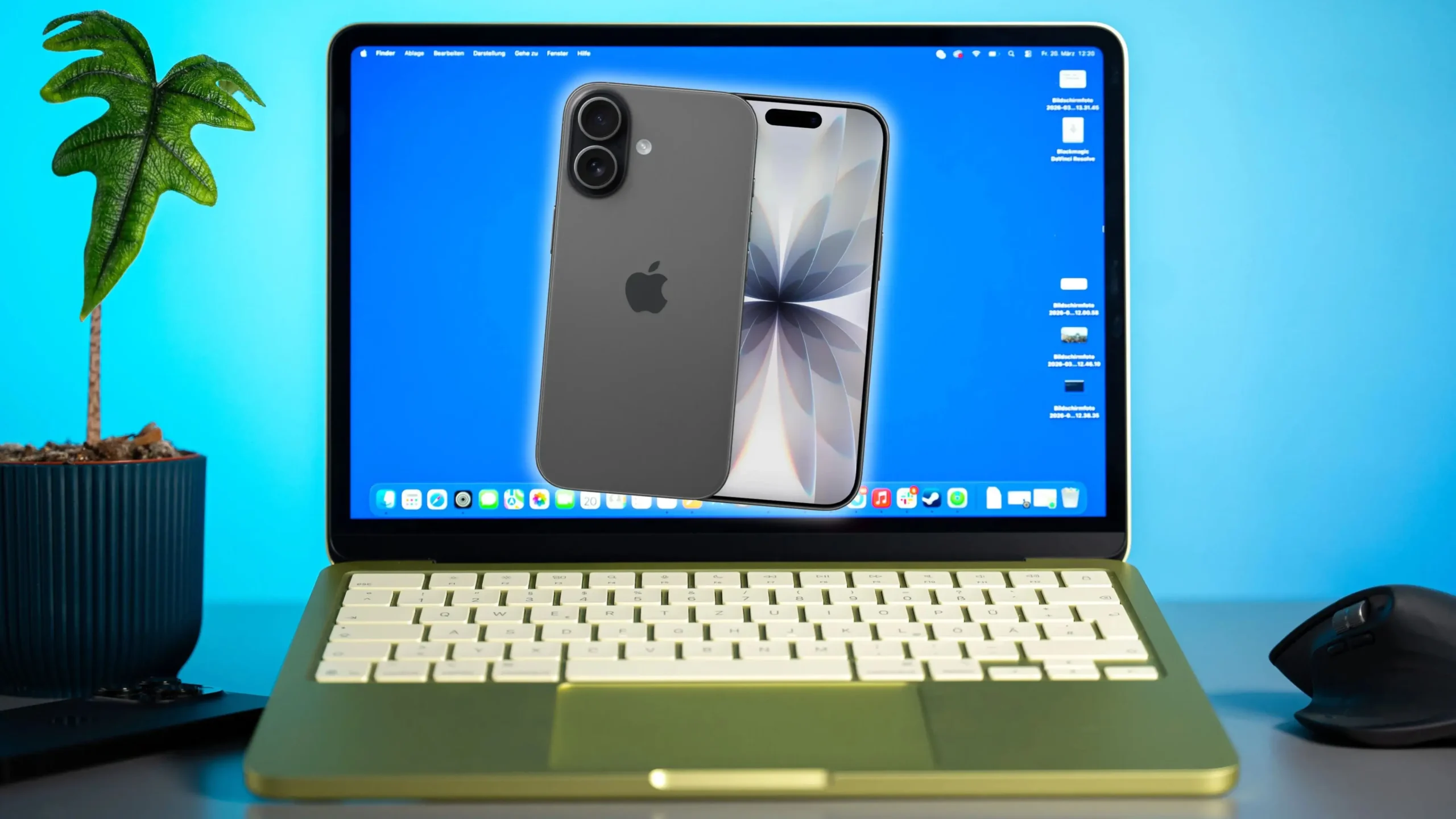 O2 apresenta combo iPhone 17 com MacBook Neo e plano 5G ilimitado por € 65,49 mensais